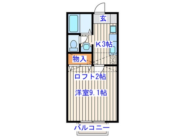 ＷＩＳＨ愛子東の物件間取画像